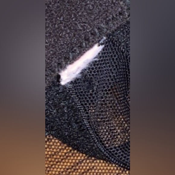 VS Convertible to X Crossed Straps Underwire Sheer Bra Adj Straps Black Lace - Picture 10 of 10